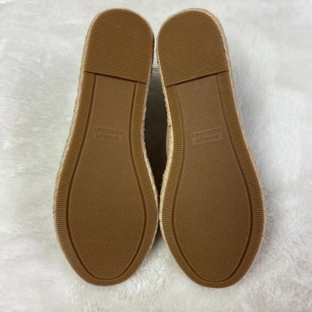 Amazon‎ Essentials Women's Espadrille Ballet Flat, size 6.5 NEW